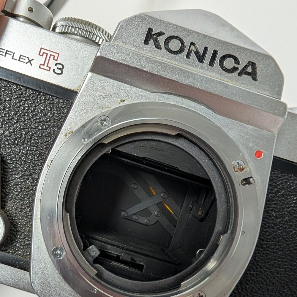 Konica Autoreflex T3 and 50mm 1.7 - Not working